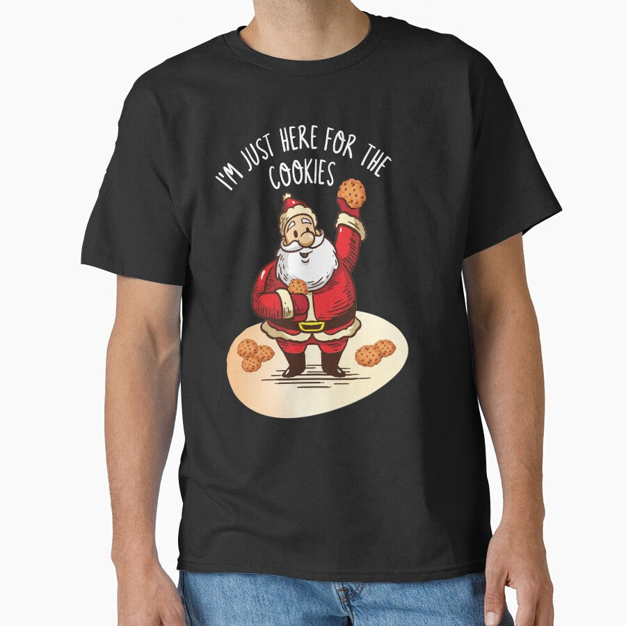Santa Just Here For The Cookies Gift by Betsytiptoe