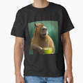 Capybara Drinking Tea by CatPaintStore