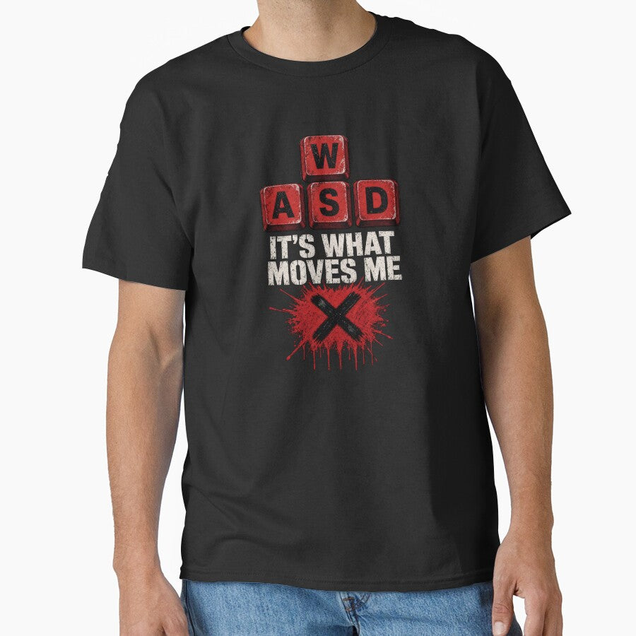 WASD It’s What Moves Me Gamer Graphic by TshirtsOnline-
