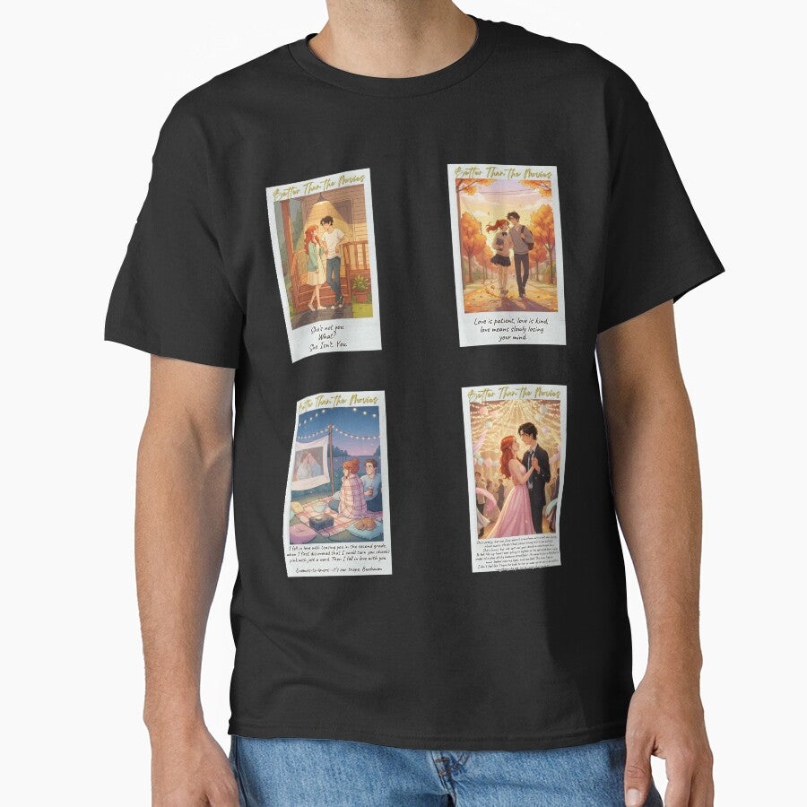 Better Than the Movies Sticker Set / T Shirt by DiverseDazzle