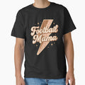 Football Mama – Cute Leopard Print Lightning Bolt Design by Sixtinebzh