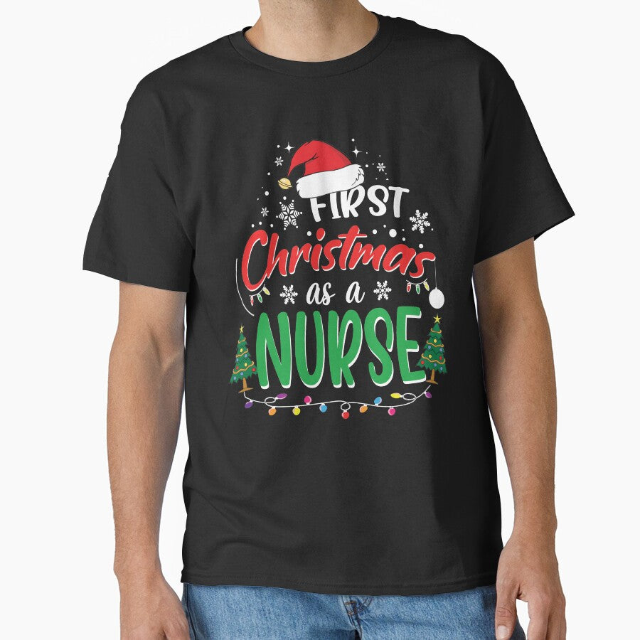 First Christmas as a Nurse Funny 1st Christmas Gifts Ideas for New Nurse Nurses by clothesy7