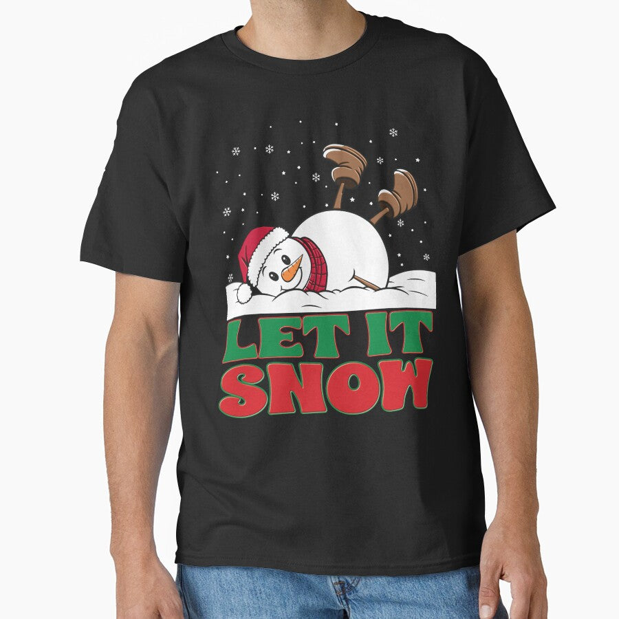 Snowman-Let It Snow by VibeHiveThreads