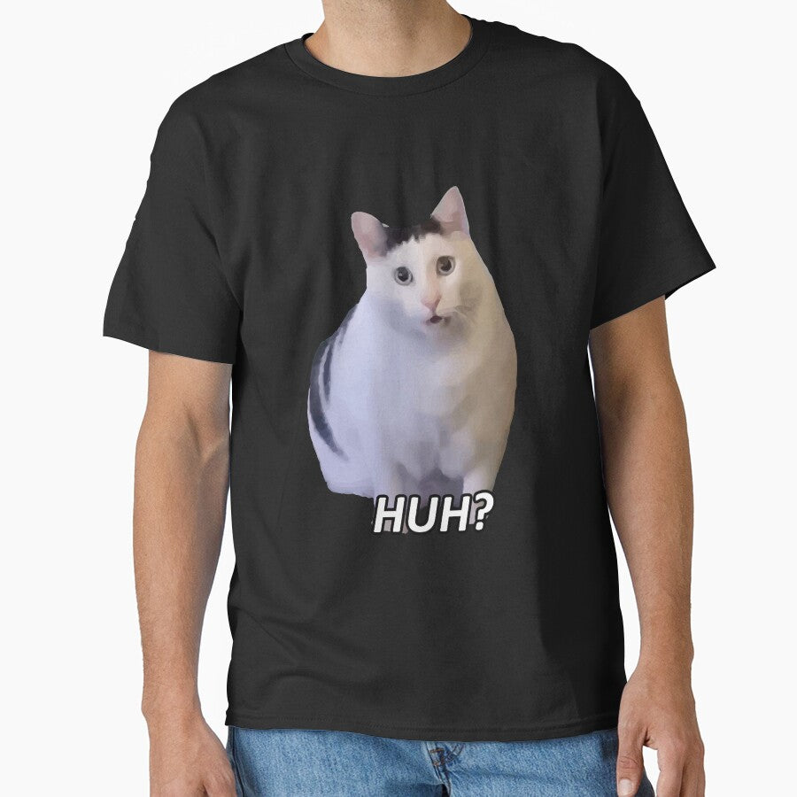 Huh Cat Meme Funny by IcePools