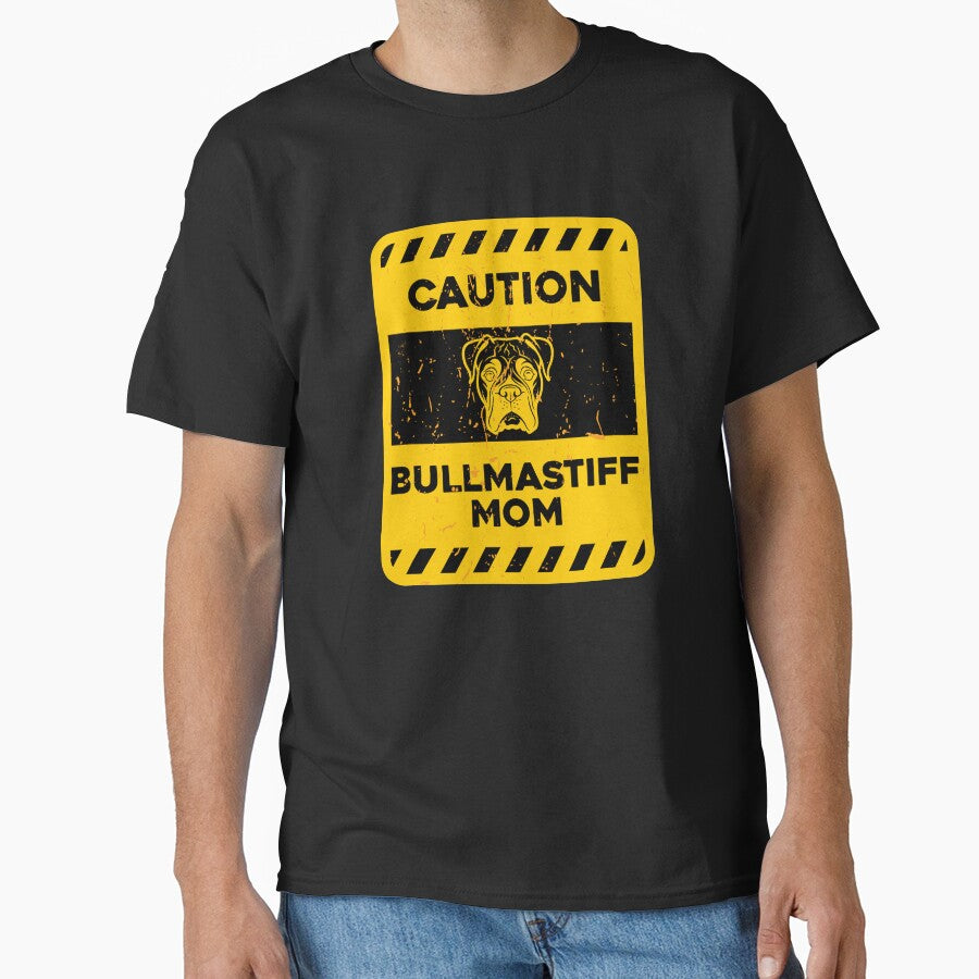CAUTION Bullmastiff Mom by ArqDezines