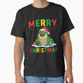 Merry Christmas Cute Frog Tangled in Lights Funny Santa Hat by haitrieuic96