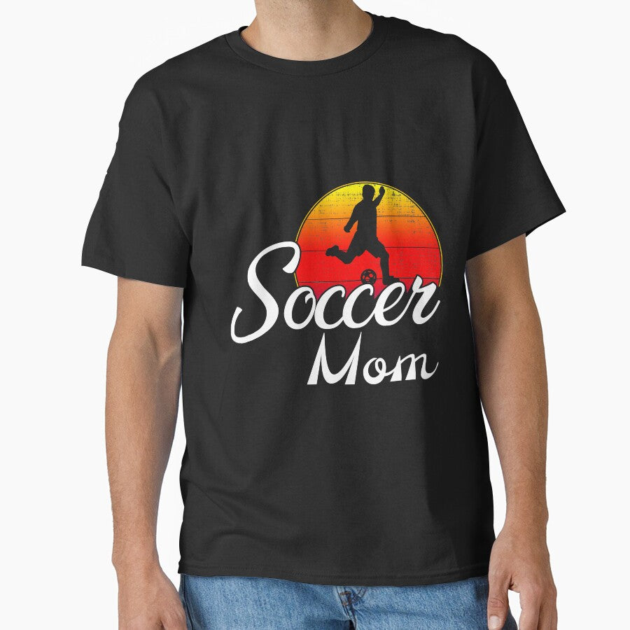 Vintage Soccer Mom Retro Sunset by SkyCloudBlue