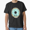 Kawaii Blue Sprinkle Donut by Laura Loukaides