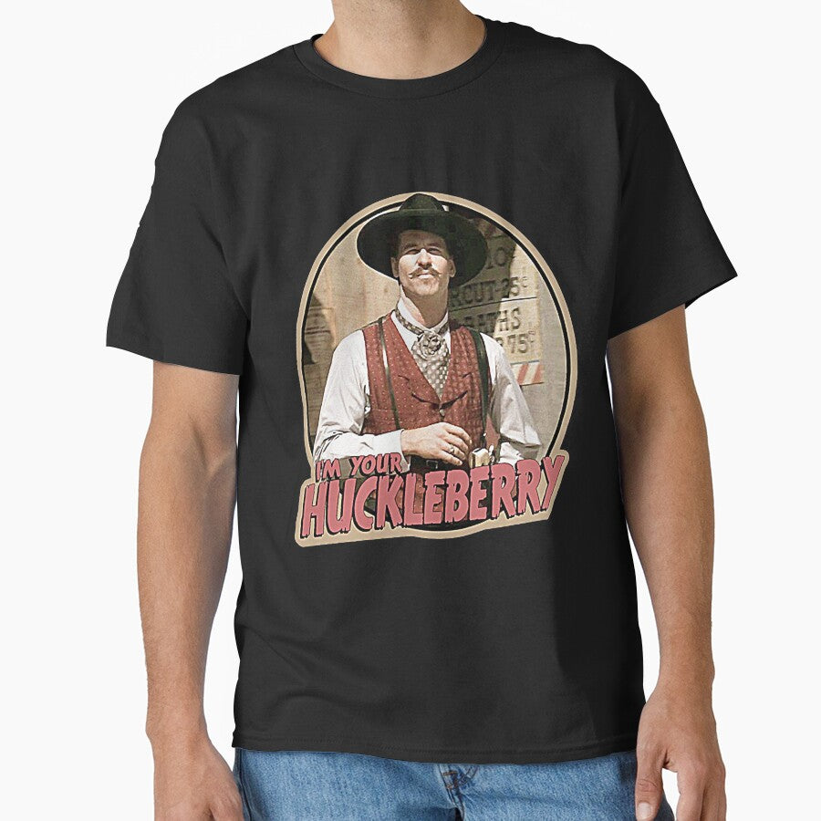 Gifts For Women 1990's Western Iam Your Huckleberry Halloween by LeathaKessler