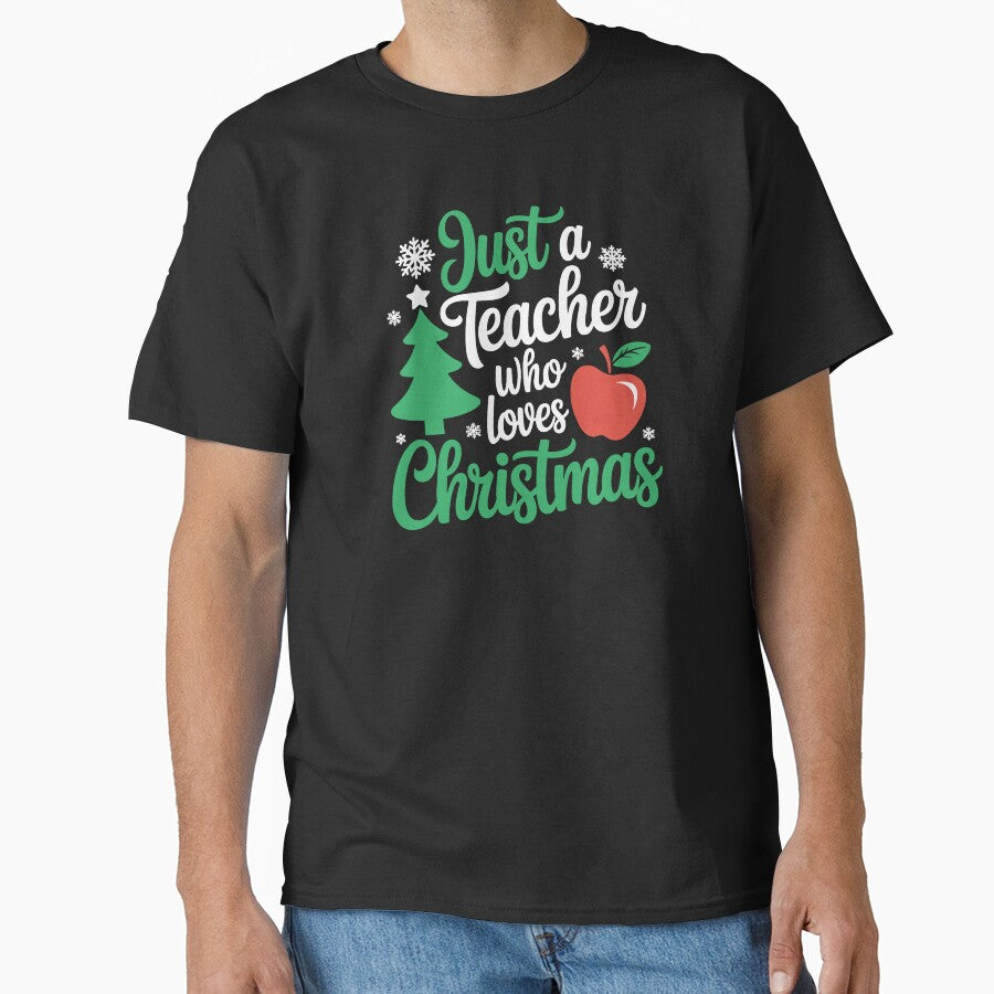 Just a Teacher who loves Christmas by jkrphoto