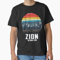 Zion National Park Vintage Sunset Travel/Camping T Shirt by quangduongutc