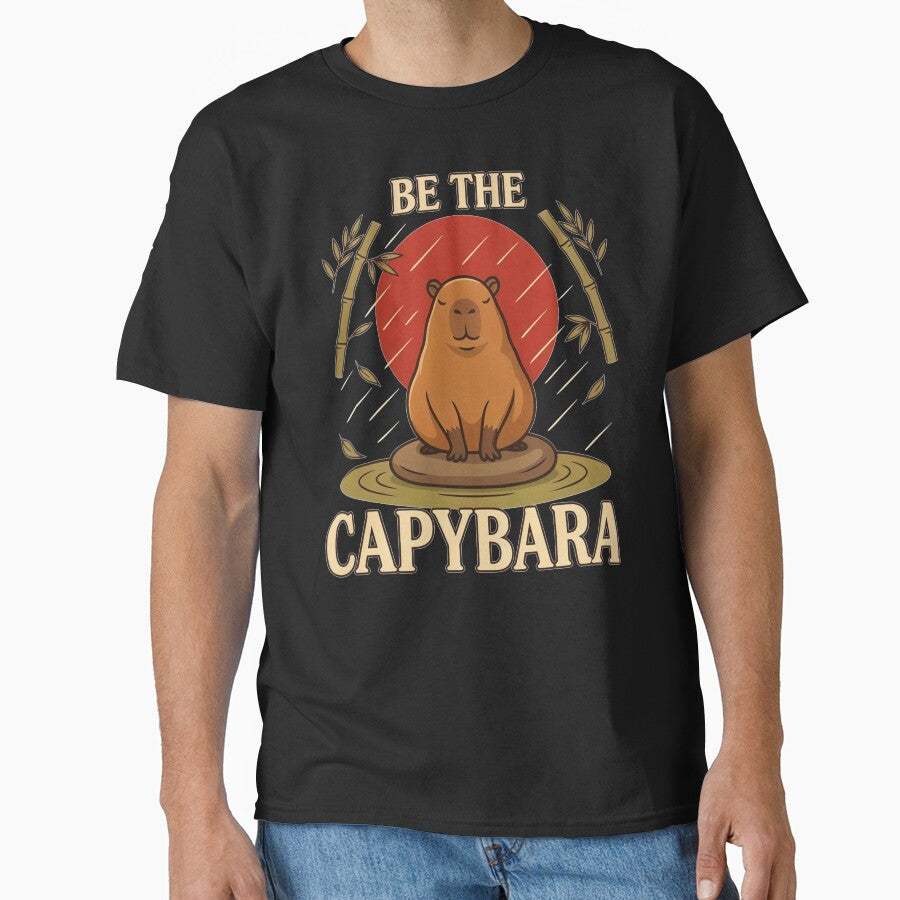 Be the Capybara – Vintage Inspirational Animal Design by No Excuses Supply