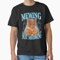 Funny Cat Meme with Meowing Shirt, Funny Cat Meme Tee, Funny Cat Shirt, Cat Meme Mewing, Funny Cat Mom by jovanmargert