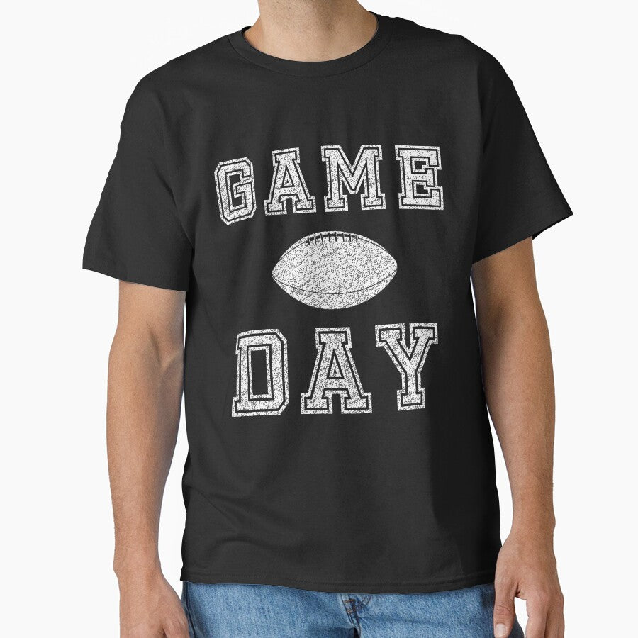 Game Day Football Fans American Football by Tasha McGlashan