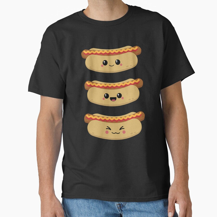 Kawaii Hot Dogs by sasyall