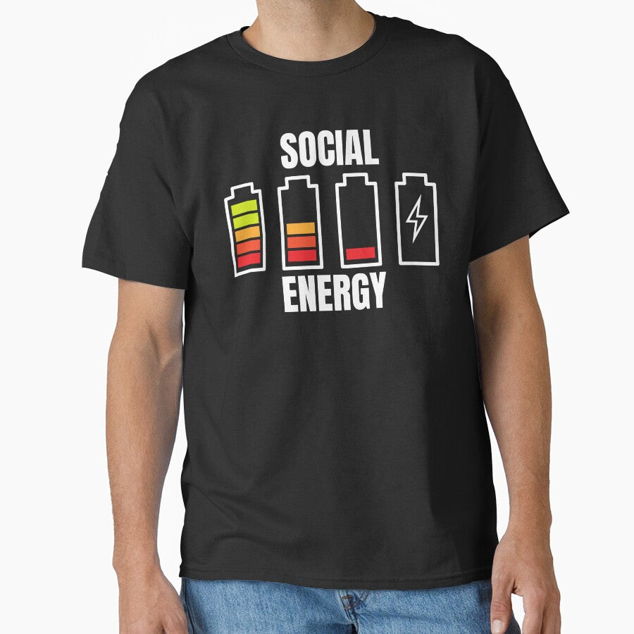 Social Battery Social Energy Introvert by ArtFromBeyond