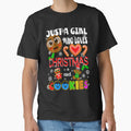 Just a Girl Who Loves Christmas and Cookies, Funny Christmas Design by orangeblue21