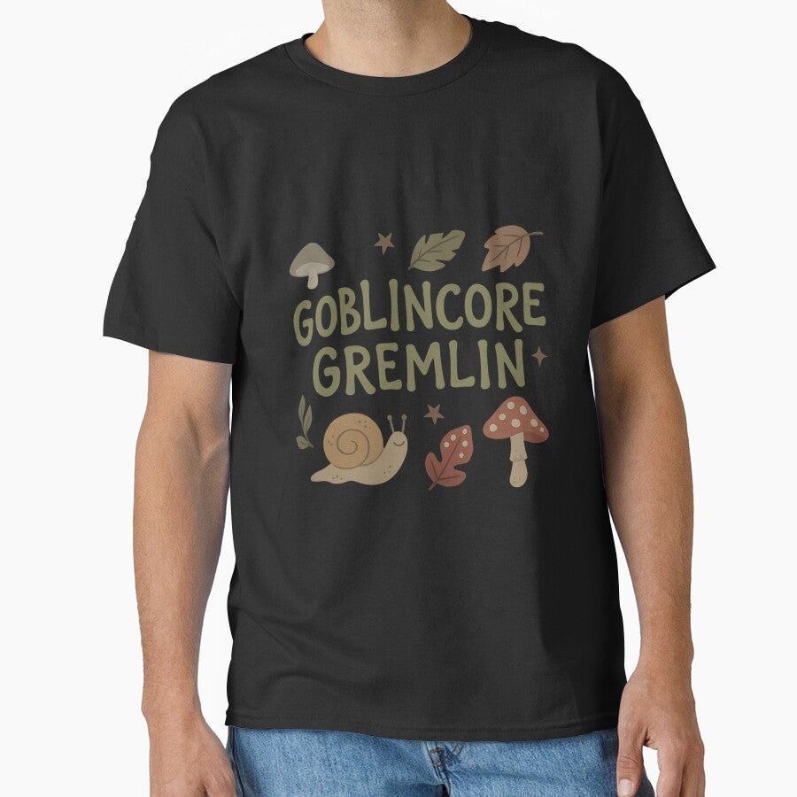 Goblincore Gremlin – Chaotic Nature Aesthetic Tee by ALITOPRINCE