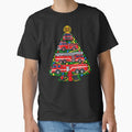 Fire Truck Xmas Lights Firefighter Fire Truck Christmas Tree by clothesy7