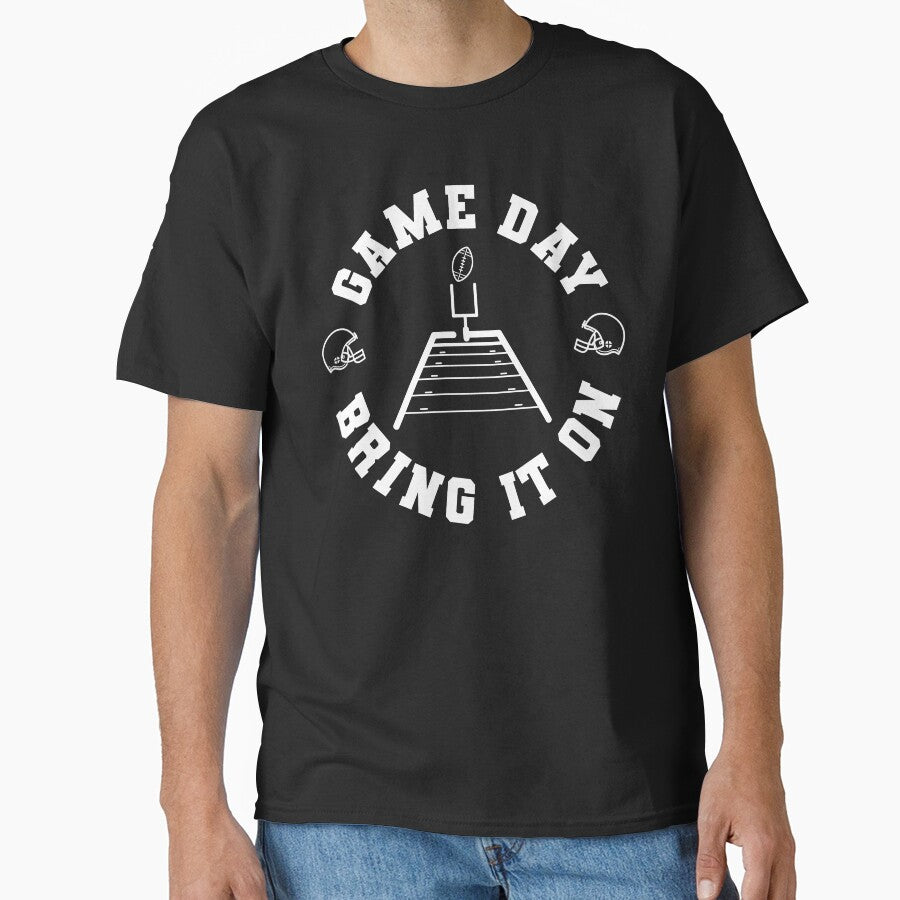 Game Day Bring It On Classic American Football Sport Gift by pipsmerch