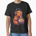 Funny Capybara Ramen Japanese Art for Men Women Kids , Capybara Gift Lover by DZIRI NAJAT