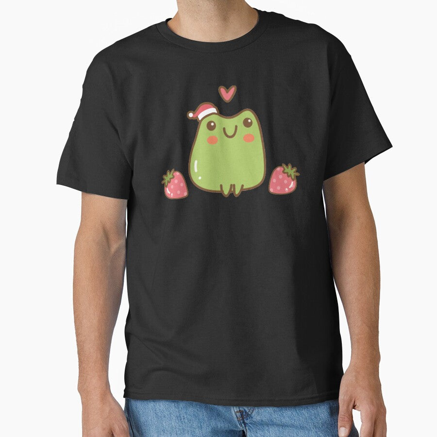 Christmas Strawberry Frog by Gemmazzurra