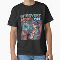 Introvert Mode On – Funny Gamer Gaming Setup Retro Design by RajDeals
