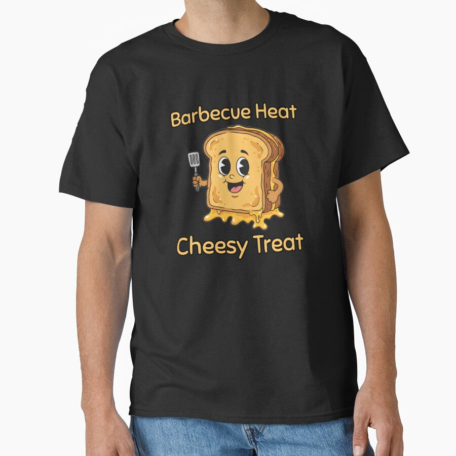 Barbecue Heat Cheesy Treat Grilled Cheese Food Lover by at85productions