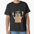 67 Meme Capybara Shirt 6 7 Hand Gesture Kids Slang Six Seven Art for Men Women Kids , Capybara Gift Lover by DZIRI NAJAT