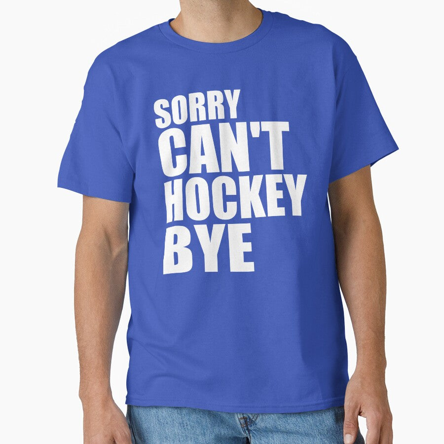 Hockey, Hockey Mom, Sorry Can't Hockey Bye, Hockey Life, Hockey Player Gifts Busy Funny Ice Hockey Gift by DesignDenDo ⭐⭐⭐⭐⭐