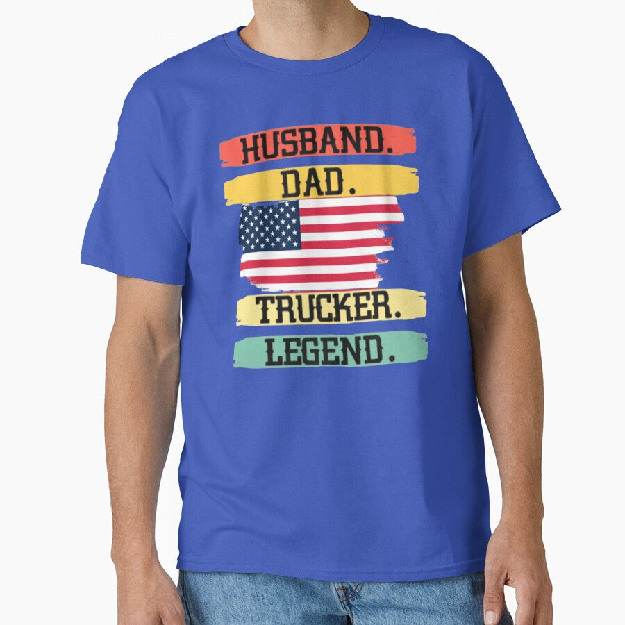 Husband Dad Trucker Legend by HomeFeeling