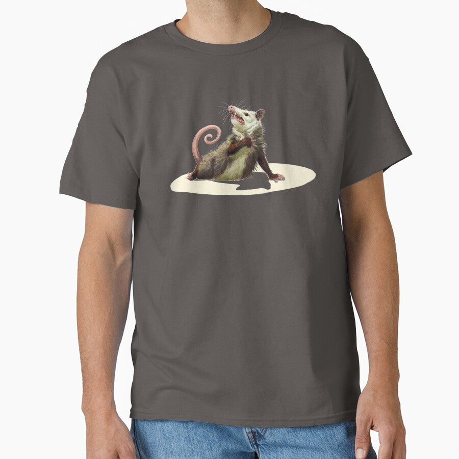 Amateur Opossum Actress by Rebecca Kriz Art