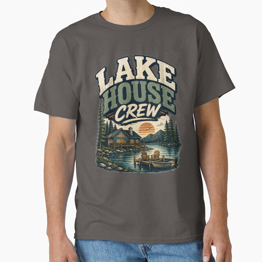 Lake House Crew – Lake Life Vacation Shirt by youcefben48