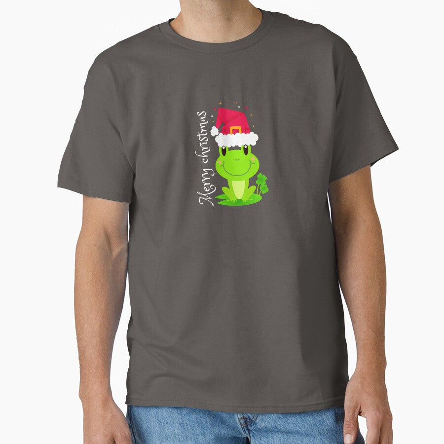 Starry Merry Christmas Frog by LukjanovArt