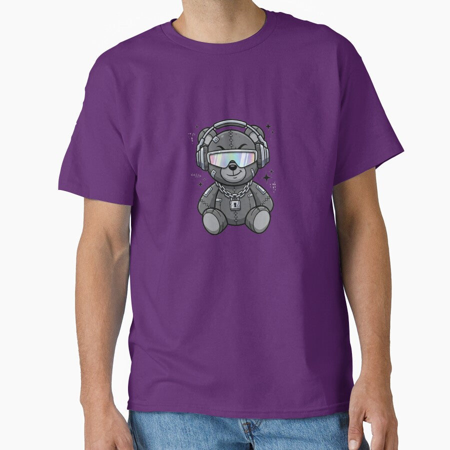 The cyber-goth teddy bear by BiaSMartins