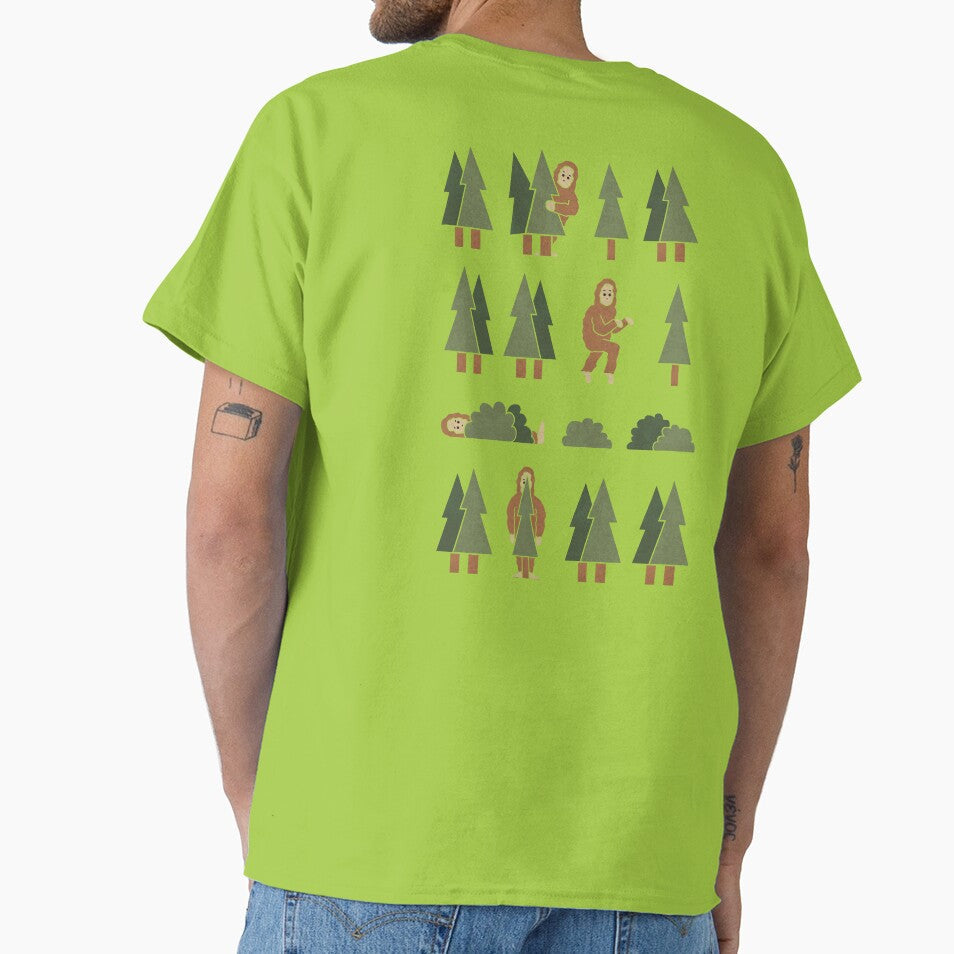 Bigfoot Forest by HandsOffMyDinosaur Unisex