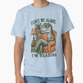 Sarcastic T Rex Reading Books Vintage Retro by BeardWave