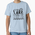 The Lake Is Calling and I Must Go – Lake Life Adventure Design by EmeraldeaArt