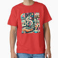 Retro Vintage 60s to 90s inpired graphics with groovy style by myrll