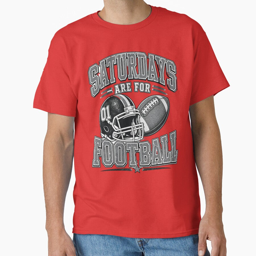 Saturdays are for football by vturnertees1517