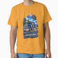 Flying Bug Cars & Blue Semi Truck Humor by NomadForge