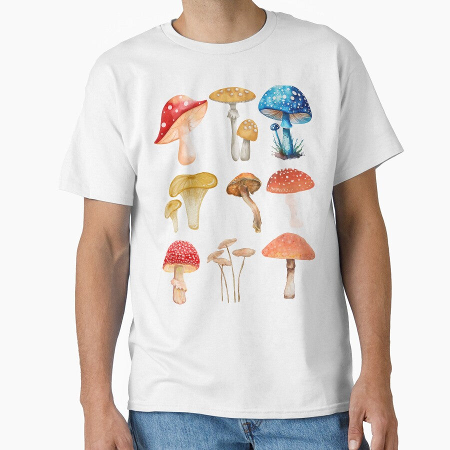 Watercolor mushrooms for my garden by erozzz