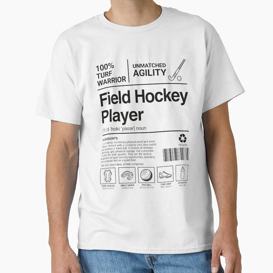 Field Hockey Player Definition Funny Gift by JakesForge