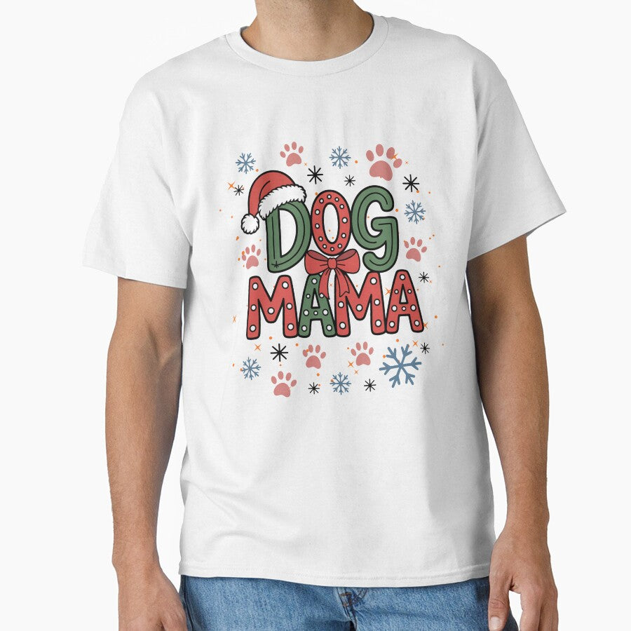 funny Preppy Christmas Coquette Dog Mama  Xmas graphic by Amzkao