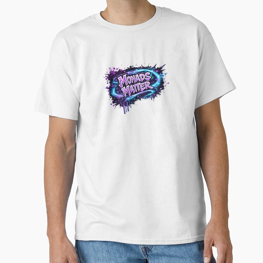 Monads Matter Graffiti Haskell Functional Programming Design by Nerd Romance Café