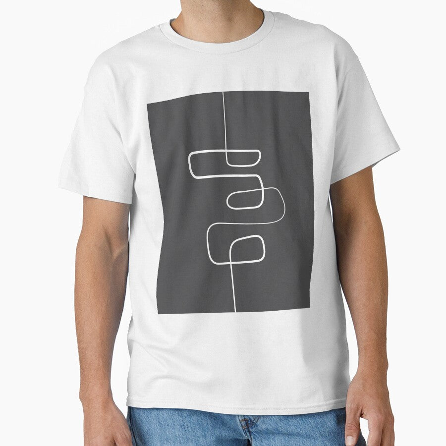 Minimalist Abstract Line Art 03-01 by PAPER MOON art & design