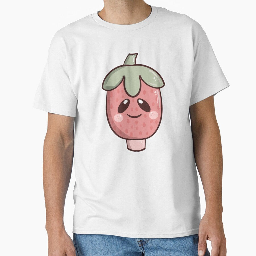 Cute Pink Strawberry Popsicle Sticker by artiistsama