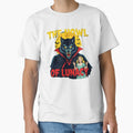 The Howl of Lunacy - Vintage Werewolf Horror T-Shirt by ArtistryNetix