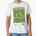 Minimalist Doncaster Horse Racing Line Print by The Circuit Collection