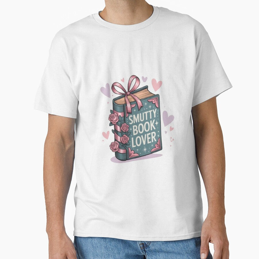 Smutty Book Lover – Cute Floral Book Design for Romance Readers & BookTok Fans by GemBob Creations